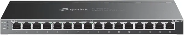 TP-Link Omada SG2016P | 16 Port Gigabit Smart Managed PoE Switch | 8 PoE+ Port @120W | Support Omada SDN | PoE Recovery | IPv6 | Static Routing | L2/L3/L4 QoS | 5 Year Manufacturer Warranty