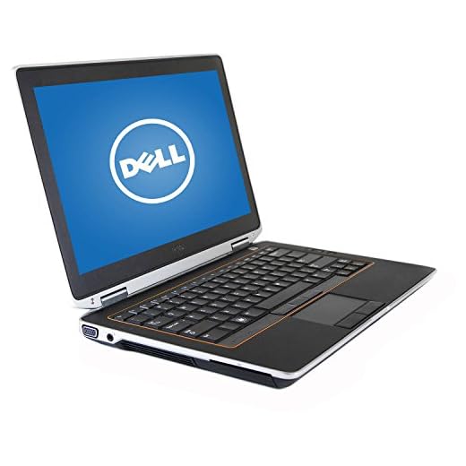 Dell Latitude E6320 13.3in Notebook PC - Intel Core i5 2520M 8GB 128GB SSD Windows 10 Profesional (Renewed)