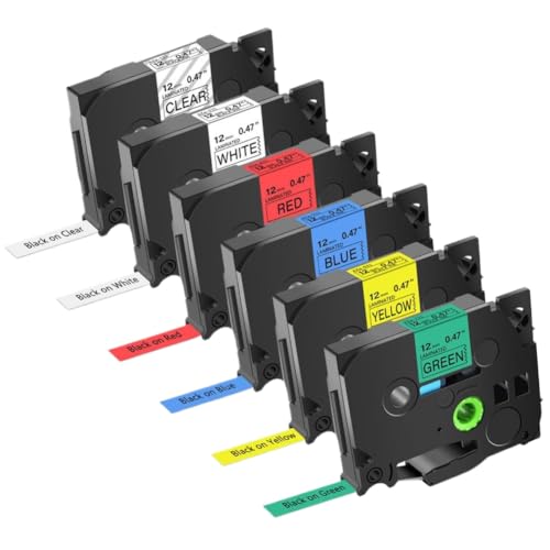 6PK 9-24mm �}���`�J���[���x���e�[�v�Z�b�g ���x���v�����^�[�p TZE-231 TZ 131 631 ���{���ƌ݊�������