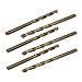 New Lon0167 4.1mm Drilling Featured Dia HSS Cobalt reliable efficacy Metric Spiral Twist Drill Bit Rotary Tool 6pcs(id:48f 3f 0f1)
