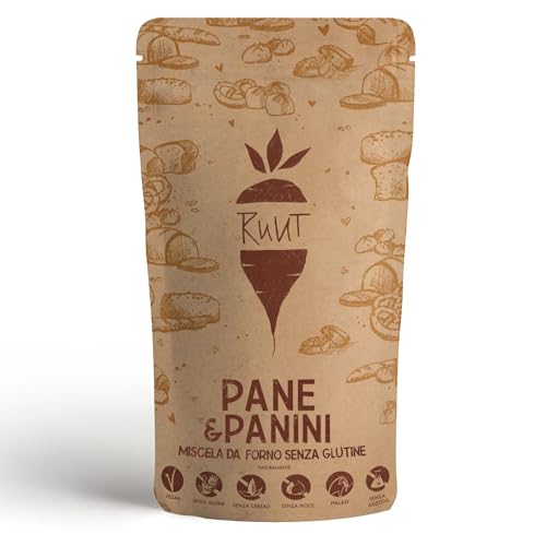 Ruut Miscela di pane senza glutine con farina di manioca | 1x810g | sostituto del grano privo di cereali, additivi e conservanti | paleo, vegano e sostenibile
