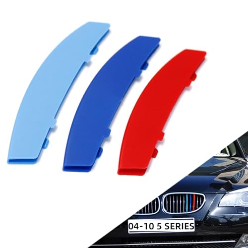 Image of Grille color stripes Compatible with bmw accessories 2004-2010 E60 5 Series 525i 528i 530i 535i 540i 545i 550i M5 11-Beams