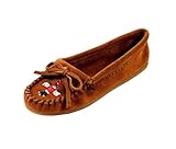 mocassins minnetonka soldes daim Minnetonka Femme Thunderbird II Mocassins, Marron (Brown), 36 EU