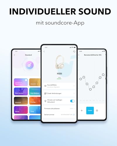 soundcore by Anker H30i Kabellose On-Ear Kopfhörer, Faltbares Design – Ansicht 8