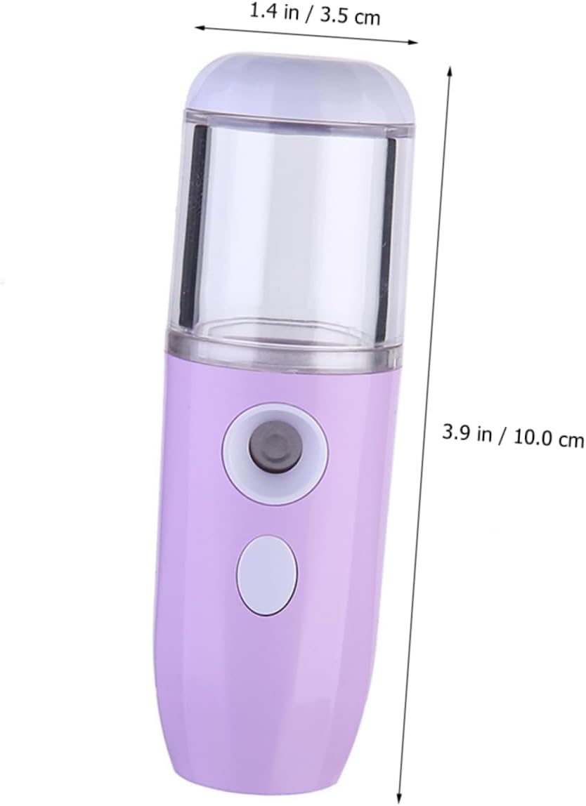 1Pc Humidifier Facial Moisturizing Device Portable Nano Mist Sprayer for Lightweight Handheld Beauty Apparatus for Dry Skin Care