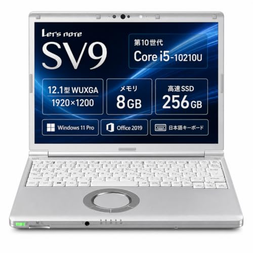 �y�����ςݕi�z�m�[�g�p�\�R�� Let`s note CF-SV9 12.1�^ ��10����Core i5-10310U 8GB/SSD256GB | Windows11�EOffice2019���ځ^Web�J�����^WiFi�EBluetooth�EHDMI�EType
