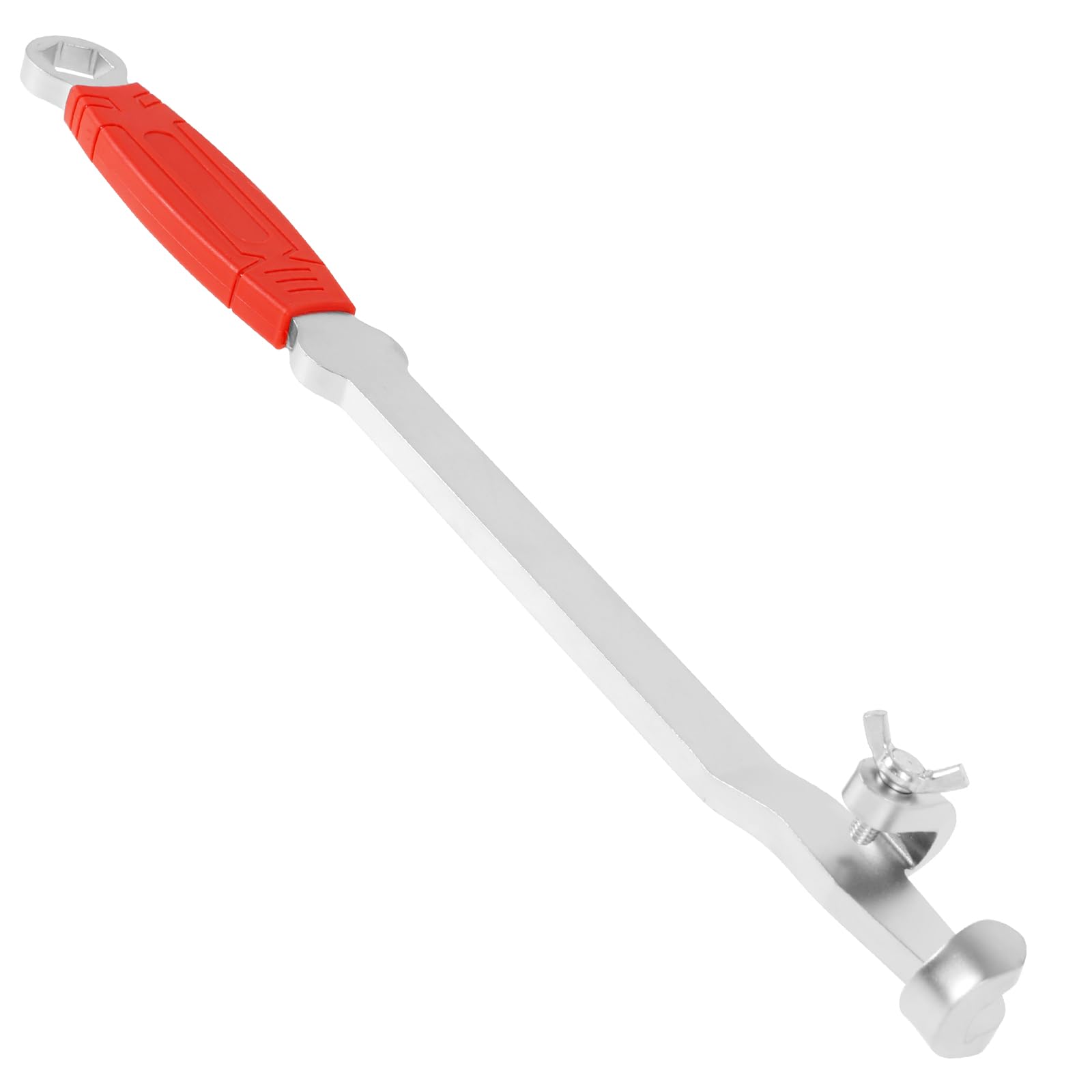Sutowe Wrench Extender Tool Bar 16 Inches Universal Chrome Vadium Steel Torque Wrench Extension for Professional Mechanic and DIY Enthusiast