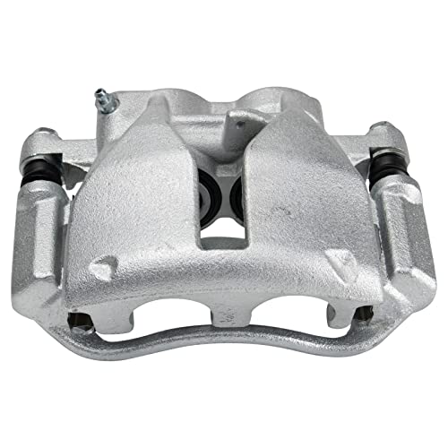 Image of TRQ Rear Right Brake Caliper w /Bracket Passenger Side