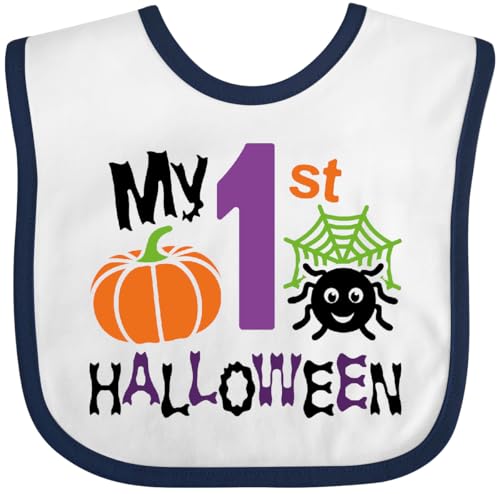 inktastic My 1st Halloween Baby Baby Bib