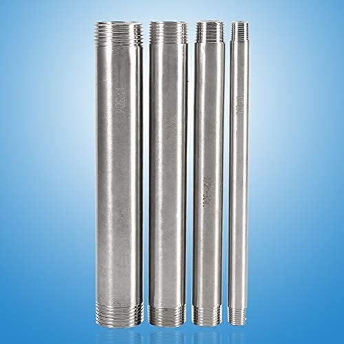 Threaded Pipe Fittings - Extension Threaded Pipe Connectors Fitting Stainless Steel Adapter(3/4")