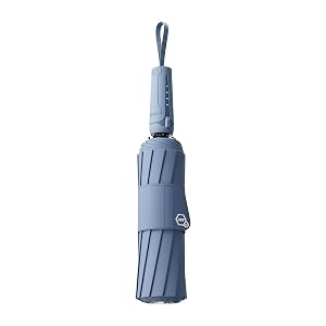 eriseds bifrost Travel Folding Umbrella with Mecha-Style Handle Design Wide Umbrella Strap UV Protection UPF 50 Auto Opening