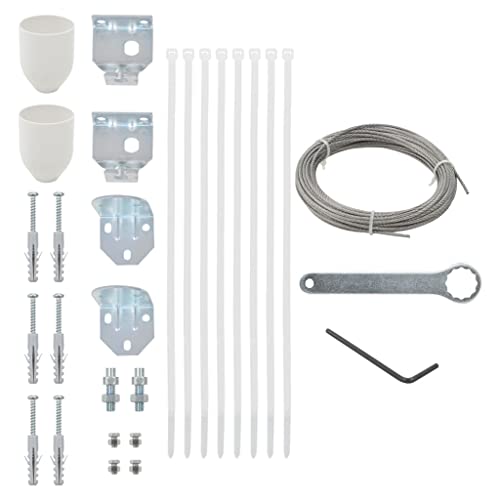 Gawany Ensemble d'accessoires pour écran de Balcon 29 pcs Cover
