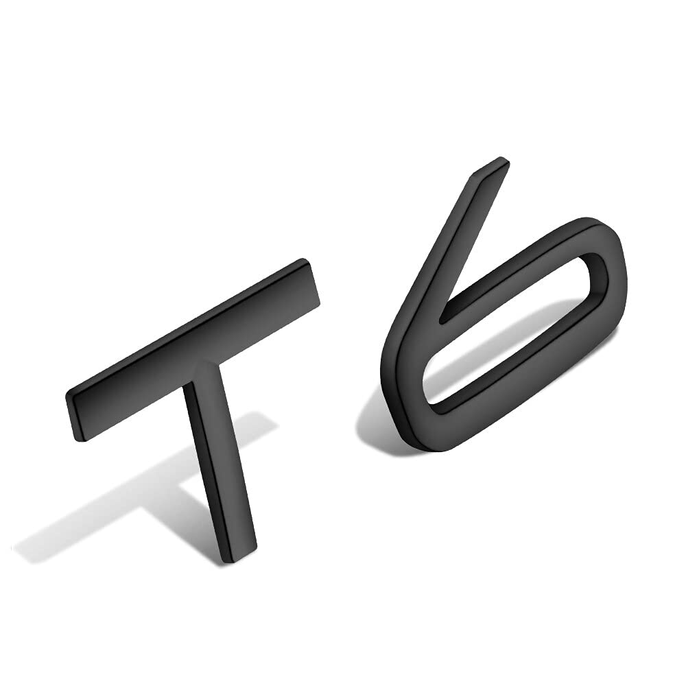 3D ABS AWD B5 T4 T5 T6 Logo Embleem Badge Decal Auto Sticker Compatibel
