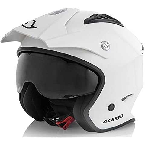 Acerbis All Use Street Helmet in White Cover