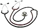 3M Littmann Classic II S.E. Teaching Stethoscope, Black and Burgundy Tube, 40 inch, 2138