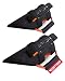 GPCA GP-Grip PRO Grab Handle for Jeep Wrangler JK JL Sports/Sahara/ Freedom/Rubicon X Unlimited X 2DR/ 4DR 2007-2019 w/ 3" Padded roll Bars (Universal to Front/Backseat) (Pair - Grabber Orange)