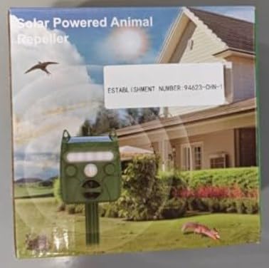 Jahy2Tech NO.249 2 Pcs Solar Ultrasonic Animal Repellent Outdoor Cat Deterrent With Pir Motion Sensor Flash Light To Scare Away Cat Dog Raccoon Skunk Deer Rabbit, Deer Repellent Skunk Repellent Dog Repellent For Yard thumb #6