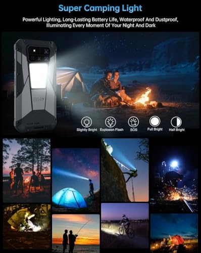 Image of Unihertz Tank 4 Pro 5G Rugged: 100 Lumens DLP HD Projector: 6.73 inch FHD+: 16Gb + 512Gb: 50MP + 64MP Night Vision Camera: Large 11600mAh Battery: IR Blaster Remote