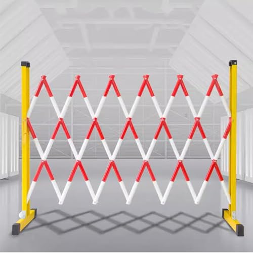 Barrière extensible à roulettes pour le contrôle flexible des foules