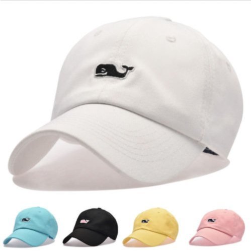 Euow Vineyard Vines Whale Adjustable Baseball Cap