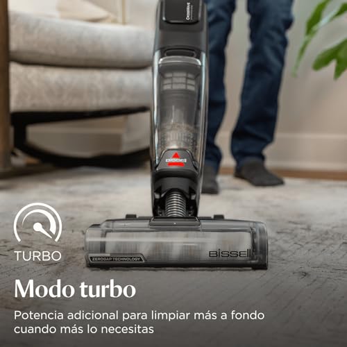 Miniatura 5 de Bissell CrossWave OmniForce Edge, Aspiradora de Mano Sin Cable, Aspirado y Mopa al Mismo Tiempo o Solo Modo Aspirado, Escoba Vertical Potente, Tecnología ZeroGap, 240m² Limpieza Multisuperficie, 4017N