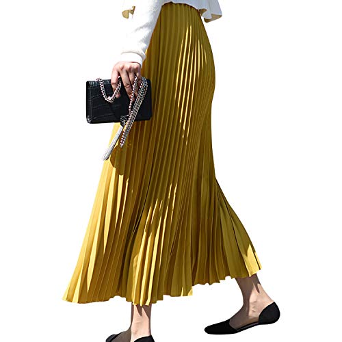 Jupe maxi élastique en mousseline légère pour le confort en été