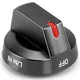AMI PARTS DG64-00473B Stove knobs Replacement for Samsung knob, Compatible with Samsung Range Knob Only fit NX58M6850SG NX58H5600SS NX58H5650WS NX58J7750SS top knobs