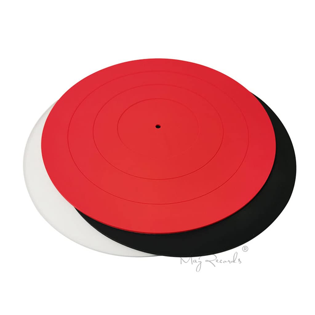 Anti-vibrazione Silicone Pad Gomma per LP antiscivolo Giradischi Piatto Mat per Pho
