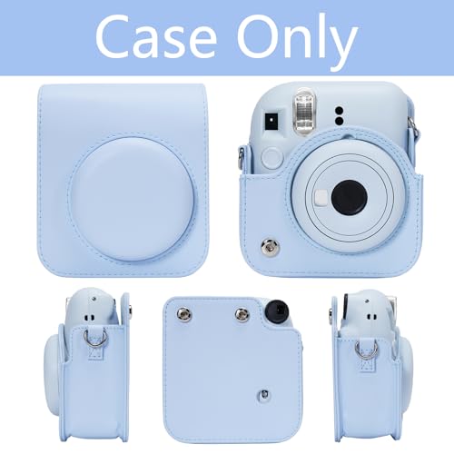 Funda protectora de viaje de piel sintética Aenllosi para cámara instantánea Fujifilm Instax Mini 13/12/11 miniatura 4