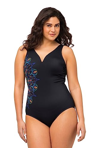 Ulla Popken Damen große Größen Übergrößen Plus Size Badeanzug,...