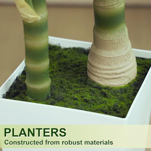 Vivatrees Golden Cane Palm Trees Artificial Indoor thumb #5