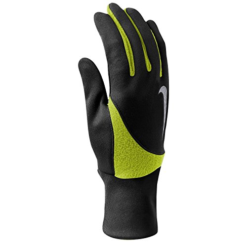 Nike Element Thermal 2.0 Running Gloves (Medium/ Black/Volt)