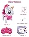 Unicorn Robot Toys for Girls and Boys Rechargeable, Voice and Remote Control Unicorn Robots Interactive Talking Smart Partner with Record Demo Program Dancing Music, Toy Gifts for Kids Age 3 and Up