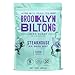Brooklyn Biltong Air Dried Grass Fed Beef Snack, South African Beef Jerky (8 oz, Pack of 1) - Whole30 Approved, Paleo, Keto, Gluten Free, Sugar Free, Made in USA - (Steakhouse)