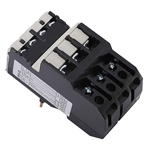 Haofy - Relais de Surcharge Thermique pour Moteur 50-60 Hz 4-6A, Protection contre Surchauffe et D¨¦faut de Phase, R¨¦armement Manuel/Automatique, Indicateur de D¨¦clenchement, Compatible avec Circuits 690V