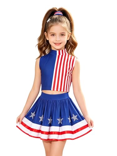 Déguisement cosplay filles pour fête de juillet et grand costume élégant