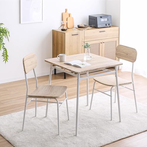 VENTOTA _CjOe[uZbg 2l 2lp 70cm H  _ X^CbV JtF dining table set for 2 ؖڒ X`[ 3_Zbg Fesro NA