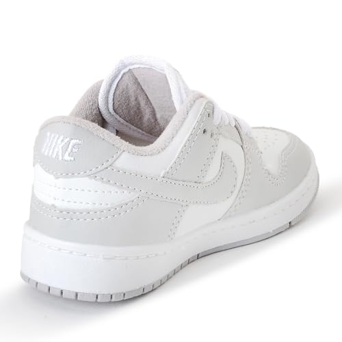 Tênis Infantil Menino e Menina Dunk SB Low (29, Cinza-Branco)