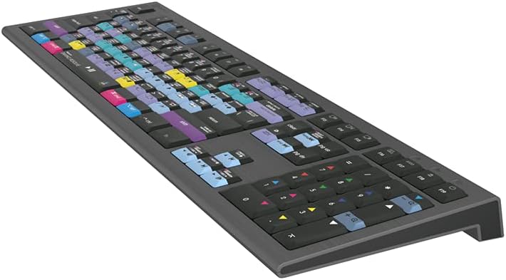 Logickeyboard ASTRA2 Backlit Keyboard for Davinci Resolve - Mac