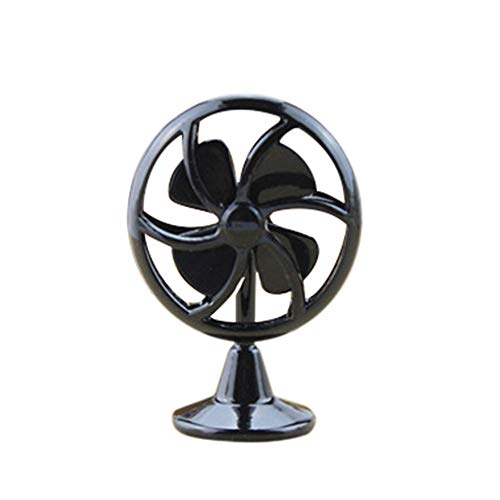 Onegirl Dollhouse Accessories and Furniture,Mini Old Fashioned Lobby Miniature Scene Model for 1:12 and 1:6 Miniature Dollhouse DIY Accessories Furniture Decoration (Black)