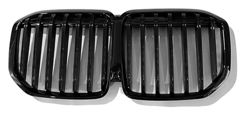 Calandre Avant Voiture Supérieure X7 G07 2023-2024 Grille de Pare-Choc Finition Ligne Unique