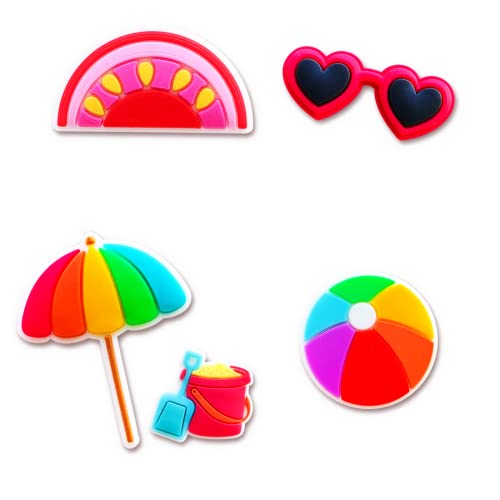 25 40Pcs Summer Shoe Decoration Charms,Beach Croc Charms For Kids Boys Girls Teens Adult Men Women Party Gifts (25) #TOP2