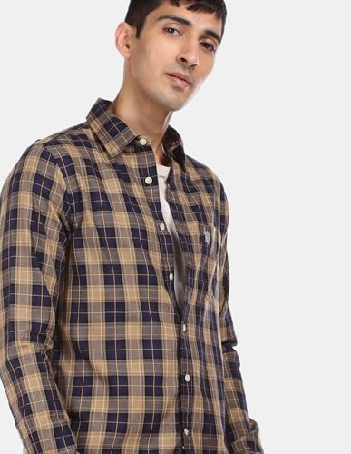 Image of U.S. POLO ASSN. Men's Cotton Regular Casual Shirt