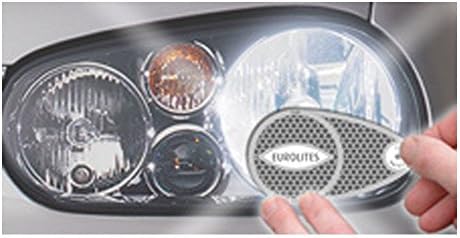 Headlamp Beam Eurolites Head Light Deflectors Convertors Adaptor Driving European Travel Anti Scorch Silver Reflective - View 4