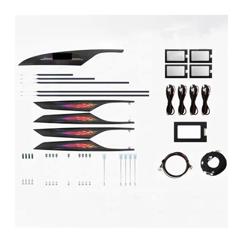 64 Colors 28 Lights Ambient Light Compatible with Cadillac CT5 2020-2022 Replacement Door Panel Symphony Atmosphere Light