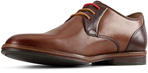 Preisvergleich Produktbild Clarks - Citistridelace-Herrenschuhe, 44 EU, Tan Combi