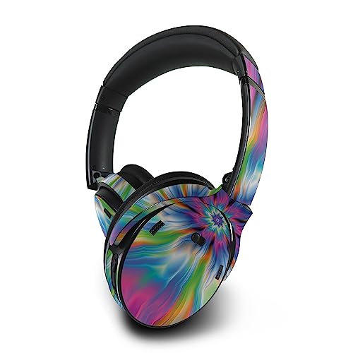 Image of MightySkins Skin Compatible with Bose QuietComfort 45 Headphones Prismatic Vortex | Protective, Durable, and Unique Vinyl Decal wrap Cover | Easy to Apply | Made in The USA