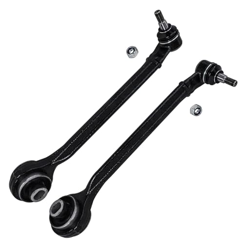 Image of Detroit Axle - RWD Front End Control Arms Kit for Chrysler 300 Dodge Challenger Charger Magnum, Lower Forward Control Arms Tie Rod Ends Boots Replacement - 8pc Set