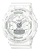 Ladies' Casio G-Shock S-Series White Step Tracker Watch GMAS130-7A