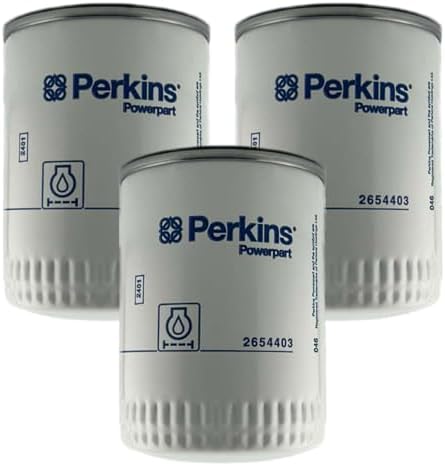 2654403 Perkins Oil Filter (Pack of 3)